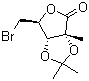 5-Bromo-5-deoxy-2-c-methyl-2,3-o-(1-methylethylidene)-d-ribonic-gamma-lactoneStructure,157666-07-4Structure 5-Bromo-5-deoxy-2-c-methyl-2,3-o-(1-methylethylidene)-d-ribonic-gamma-lactone Structure,157666-07-4Structure
