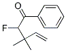 4-Penten-1-one, 2-fluoro-3,3-dimethyl-1-phenyl-(9ci)Structure,157690-15-8Structure 4-Penten-1-one, 2-fluoro-3,3-dimethyl-1-phenyl-(9ci) Structure,157690-15-8Structure