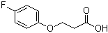 3-(4-氟苯氧基)丙酸結(jié)構(gòu)式_1579-78-8結(jié)構(gòu)式