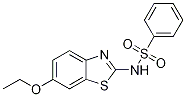 N-(6-ethoxy-2-benzothiazolyl)benzenesulfonamideStructure,15850-94-9Structure N-(6-ethoxy-2-benzothiazolyl)benzenesulfonamide Structure,15850-94-9Structure