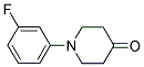 1-(3-氟苯基)-4-哌啶酮結(jié)構(gòu)式_158553-31-2結(jié)構(gòu)式