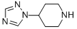 4-(1H-1,2,4-triazol-1-yl)piperidineStructure,158655-26-6Structure 4-(1H-1,2,4-triazol-1-yl)piperidine Structure,158655-26-6Structure