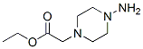 1-Piperazineaceticacid,4-amino-,ethylester(9ci)Structure,158773-35-4Structure 1-Piperazineaceticacid,4-amino-,ethylester(9ci) Structure,158773-35-4Structure