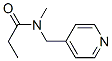 Propanamide, n-methyl-n-(4-pyridinylmethyl)-Structure,158958-29-3Structure Propanamide, n-methyl-n-(4-pyridinylmethyl)- Structure,158958-29-3Structure