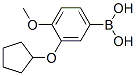3-Cyclopentyloxy-4-methoxybenzeneboronic acidStructure,159613-21-5Structure 3-Cyclopentyloxy-4-methoxybenzeneboronic acid Structure,159613-21-5Structure