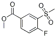 Methyl 4-fluoro-3-(methylsulfonyl)benzoateStructure,160819-39-6Structure Methyl 4-fluoro-3-(methylsulfonyl)benzoate Structure,160819-39-6Structure