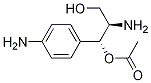 (1R,2R)-2-氨基-1-(4-氨基苯基)丙烷-1,3-二醇乙酸酯結(jié)構(gòu)式_16088-09-8結(jié)構(gòu)式