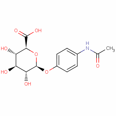 Acetaminophen-o-β-d-glucuronideStructure,16110-10-4Structure Acetaminophen-o-β-d-glucuronide Structure,16110-10-4Structure