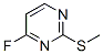 Pyrimidine, 4-fluoro-2-(methylthio)- (9ci)Structure,161124-03-4Structure Pyrimidine, 4-fluoro-2-(methylthio)- (9ci) Structure,161124-03-4Structure
