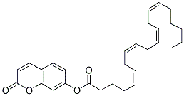 (5Z,8z,11z,14z)-5,8,11,14-eicosatetraenoic acid 2-oxo-2h-1-benzopyran-7-yl esterStructure,161180-11-6Structure (5Z,8z,11z,14z)-5,8,11,14-eicosatetraenoic acid 2-oxo-2h-1-benzopyran-7-yl ester Structure,161180-11-6Structure