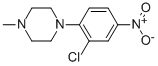 Piperazine, 1-(2-chloro-4-nitrophenyl)-4-methyl-Structure,16154-62-4Structure Piperazine, 1-(2-chloro-4-nitrophenyl)-4-methyl- Structure,16154-62-4Structure