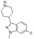 1H-Indazole, 6-fluoro-1-methyl-3-(4-piperidinyl)-Structure,161557-63-7Structure 1H-Indazole, 6-fluoro-1-methyl-3-(4-piperidinyl)- Structure,161557-63-7Structure