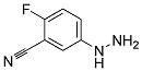 2-氟-5-肼基苯甲腈結(jié)構(gòu)式_161886-21-1結(jié)構(gòu)式