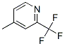 4-Methyl-2-(trifluoromethyl)pyridineStructure,1620-79-7Structure 4-Methyl-2-(trifluoromethyl)pyridine Structure,1620-79-7Structure