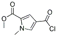 (9ci)-4-(氯羰基)-1-甲基-1H-吡咯-2-羧酸甲酯結構式_162226-85-9結構式