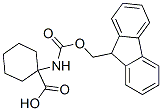 1-(Fmoc-氨基)環(huán)己羧酸結(jié)構(gòu)式_162648-54-6結(jié)構(gòu)式