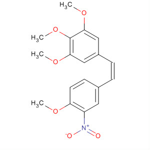 (Z)-1-(4-甲氧基-3-硝基苯基)-2-(3,4,5-三甲氧基苯基)乙烯結(jié)構(gòu)式_162705-13-7結(jié)構(gòu)式