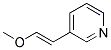 (9CI)-3-[(1E)-2-甲氧基乙烯]-吡啶結(jié)構(gòu)式_162706-24-3結(jié)構(gòu)式