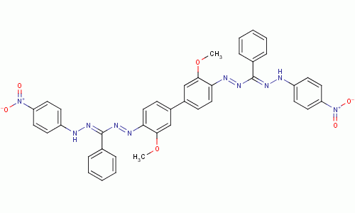Nitro blue tetrazolium diformazanStructure,16325-01-2Structure Nitro blue tetrazolium diformazan Structure,16325-01-2Structure