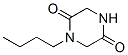 2,5-Piperazinedione,1-butyl-(8ci,9ci)Structure,16350-85-9Structure 2,5-Piperazinedione,1-butyl-(8ci,9ci) Structure,16350-85-9Structure
