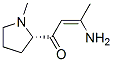 2-Buten-1-one,3-amino-1-(1-methyl-2-pyrrolidinyl)-,(s)-(9ci)Structure,163849-05-6Structure 2-Buten-1-one,3-amino-1-(1-methyl-2-pyrrolidinyl)-,(s)-(9ci) Structure,163849-05-6Structure