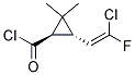 (1r-反式)-(9ci)-3-(2-氯-2-氟乙烯)-2,2-二甲基-環(huán)丙烷羰酰氯結(jié)構(gòu)式_163877-51-8結(jié)構(gòu)式