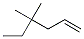 4,4-Dimethyl-1-hexeneStructure,1647-08-1Structure 4,4-Dimethyl-1-hexene Structure,1647-08-1Structure