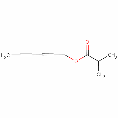 2,4-Hexadienyl isobutyrateStructure,16491-24-0Structure 2,4-Hexadienyl isobutyrate Structure,16491-24-0Structure