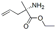 4-Pentenoicacid,2-amino-2-methyl-,ethylester,(s)-(9ci)Structure,165035-97-2Structure 4-Pentenoicacid,2-amino-2-methyl-,ethylester,(s)-(9ci) Structure,165035-97-2Structure