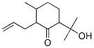 (9ci)-6-(1-羥基-1-甲基乙基)-3-甲基-2-(2-丙烯基)-環(huán)己酮結(jié)構(gòu)式_165327-20-8結(jié)構(gòu)式