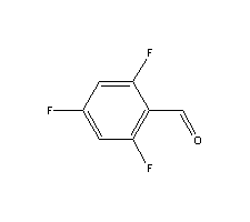 2,4,6-三氟苯甲醛結(jié)構(gòu)式_165407-24-5結(jié)構(gòu)式