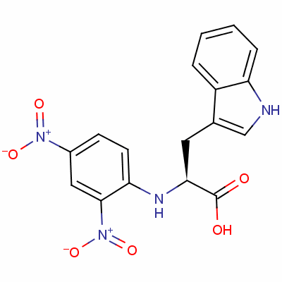L-tryptophan,n-(2,4-dinitrophenyl)-Structure,1655-51-2Structure L-tryptophan,n-(2,4-dinitrophenyl)- Structure,1655-51-2Structure