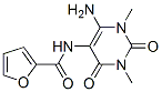 2-Furancarboxamide, n-(6-amino-1,2,3,4-tetrahydro-1,3-dimethyl-2,4-dioxo-5-pyrimidinyl)-Structure,166115-83-9Structure 2-Furancarboxamide, n-(6-amino-1,2,3,4-tetrahydro-1,3-dimethyl-2,4-dioxo-5-pyrimidinyl)- Structure,166115-83-9Structure