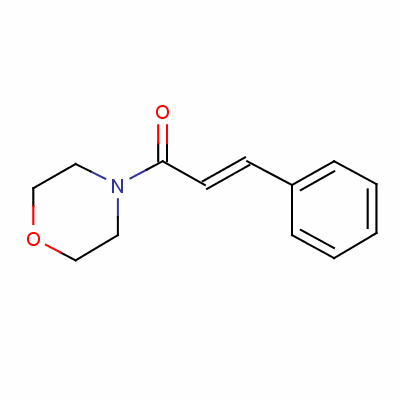 2-Propen-1-one,1-(4-morpholinyl)-3-phenyl-Structure,16619-19-5Structure 2-Propen-1-one,1-(4-morpholinyl)-3-phenyl- Structure,16619-19-5Structure
