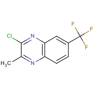 Quinoxaline, 3-chloro-2-methyl-6-(trifluoromethyl)-Structure,166402-14-8Structure Quinoxaline, 3-chloro-2-methyl-6-(trifluoromethyl)- Structure,166402-14-8Structure