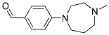 4-(Hexahydro-4-methyl-1h-1,4-diazepin-1-yl)-benzaldehydeStructure,166438-86-4Structure 4-(Hexahydro-4-methyl-1h-1,4-diazepin-1-yl)-benzaldehyde Structure,166438-86-4Structure