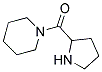 Piperidine, 1-(2-pyrrolidinylcarbonyl)-(9ci)Structure,166975-75-3Structure Piperidine, 1-(2-pyrrolidinylcarbonyl)-(9ci) Structure,166975-75-3Structure