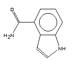 1H-吲哚-4-羧酰胺(9ci)結(jié)構(gòu)式_1670-86-6結(jié)構(gòu)式