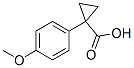 1-(4-Methoxyphenyl)-1-cyclopropanecarboxylic acidStructure,16728-01-1Structure 1-(4-Methoxyphenyl)-1-cyclopropanecarboxylic acid Structure,16728-01-1Structure