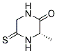 Piperazinone, 3-methyl-5-thioxo-, (s)-(9ci)Structure,167391-74-4Structure Piperazinone, 3-methyl-5-thioxo-, (s)-(9ci) Structure,167391-74-4Structure