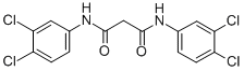 N1,n1-bis(3,4-dichlorophenyl)malonamideStructure,1677-30-1Structure N1,n1-bis(3,4-dichlorophenyl)malonamide Structure,1677-30-1Structure