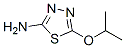 1,3,4-Thiadiazol-2-amine, 5-(1-methylethoxy)-Structure,16784-25-1Structure 1,3,4-Thiadiazol-2-amine, 5-(1-methylethoxy)- Structure,16784-25-1Structure