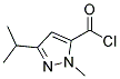 (9ci)-1-甲基-3-(1-甲基乙基)-1H-吡唑-5-羰酰氯結(jié)構(gòu)式_167889-80-7結(jié)構(gòu)式