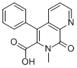 7,8-Dihydro-7-methyl-8-oxo-5-phenyl-1,7-naphthyridine-6-carboxylic acidStructure,168542-35-6Structure 7,8-Dihydro-7-methyl-8-oxo-5-phenyl-1,7-naphthyridine-6-carboxylic acid Structure,168542-35-6Structure