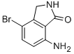 7-Amino-4-bromo-2,3-dihydro-isoindol-1-oneStructure,169045-01-6Structure 7-Amino-4-bromo-2,3-dihydro-isoindol-1-one Structure,169045-01-6Structure
