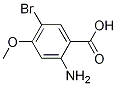 2-Amino-5-bromo-4-methoxybenzoic acid Structure,169045-04-9Structure