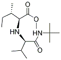 (r)-(9ci)-n-[1-[[(1,1-二甲基乙基)氨基]羰基]-2-甲基丙基]-L-異亮氨酸甲酯結(jié)構式_169533-20-4結(jié)構式