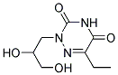 1,2,4-Triazine-3,5(2h,4h)-dione, 2-(2,3-dihydroxypropyl)-6-ethyl-(9ci)Structure,170872-51-2Structure 1,2,4-Triazine-3,5(2h,4h)-dione, 2-(2,3-dihydroxypropyl)-6-ethyl-(9ci) Structure,170872-51-2Structure