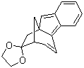 螺[1,3-二氧戊環(huán)-2,8(9h)-[7h-7,9a]甲烷苯[a]甘菊環(huán)]結(jié)構(gòu)式_171-00-6結(jié)構(gòu)式
