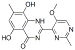 4(1H)-quinazolinone, 5,8-dihydroxy-2-(5-methoxy-2-methyl-4-pyrimidinyl)-7-methyl-(9ci)Structure,171010-60-9Structure 4(1H)-quinazolinone, 5,8-dihydroxy-2-(5-methoxy-2-methyl-4-pyrimidinyl)-7-methyl-(9ci) Structure,171010-60-9Structure